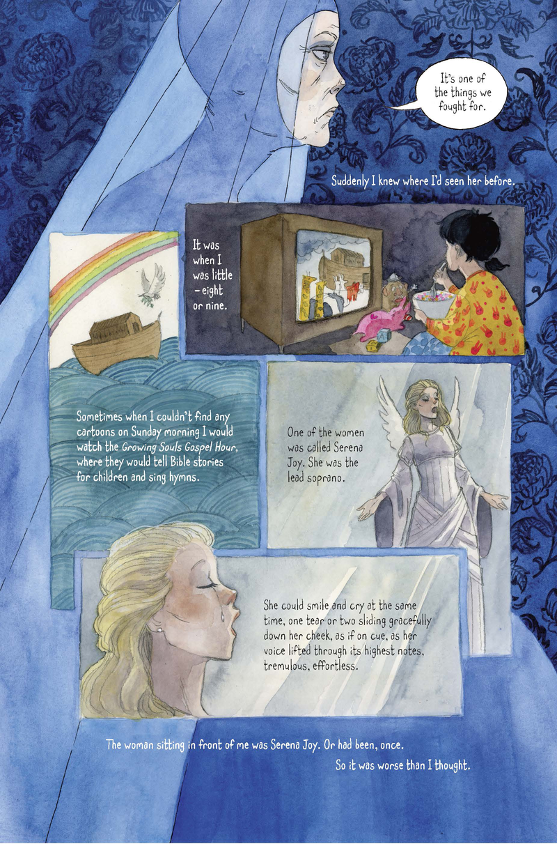 Illustration for article titled An Exclusive Look at the Gorgeous, Haunting Graphic Novel Adaptation of The Handmaid's Tale